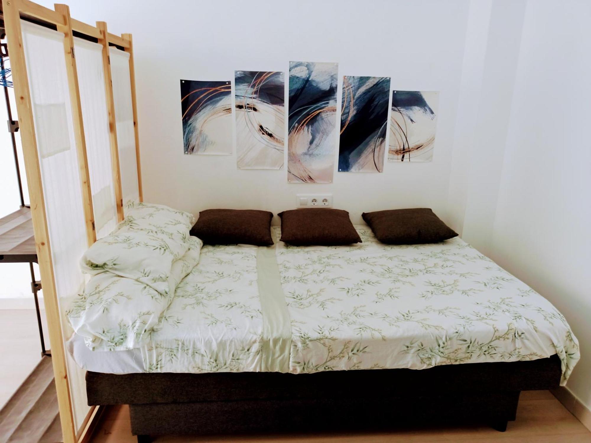 Apartamento En La Playa Las Arenas +Wifi+Ac فالنسيا المظهر الخارجي الصورة